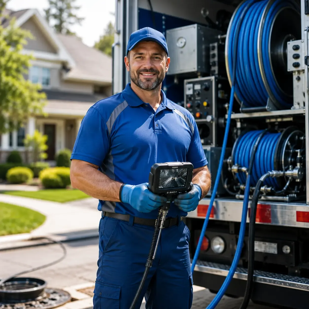 Local outdoor drain cleaning specialists in Lejunior, KY